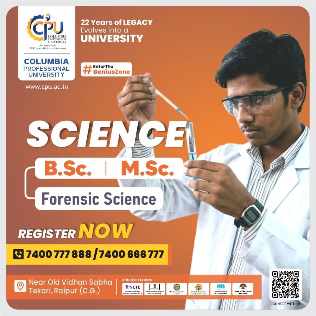 B.Sc in Forensic Sc