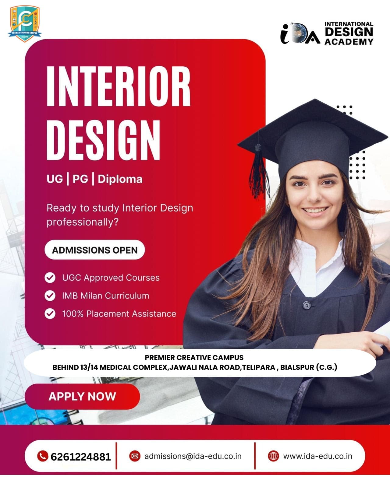 Adv. Diploma in interior designing